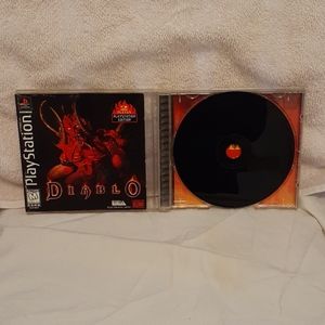 Rare ps1 diablo game